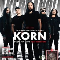 Korn on the cover of Kerrang!